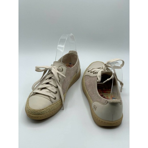 Born Shoes - BORN CORFIELD in Tan Cream Casual Sneaker 6.5